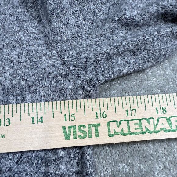 Anthropologie Marisa Hacci Wide Leg Sleep Jumpsuit Romper Jersey Gray Sml Soft - Picture 13 of 16